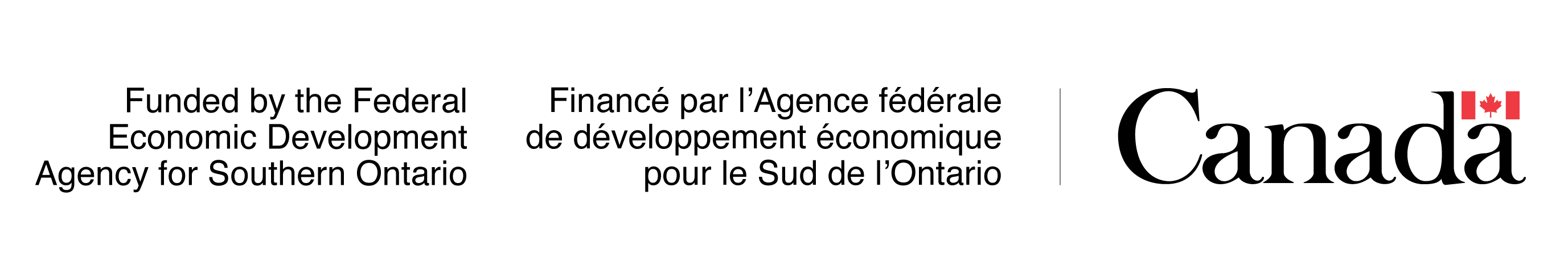 FedDev Ontario Acknowledgement Graphic